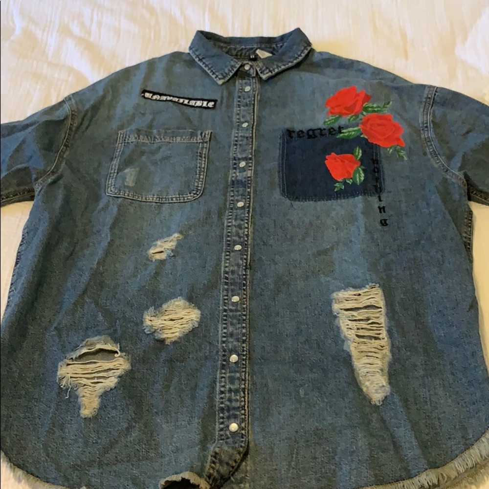H&M Denim Shirt